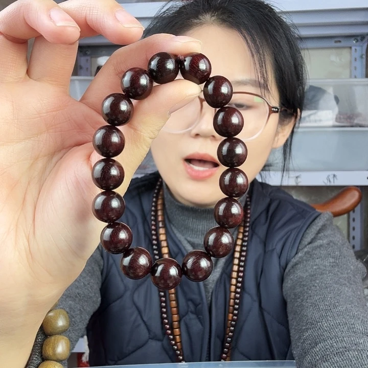 非洲紫檀（红花梨）紫檀1.2单圈