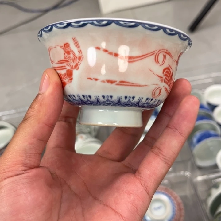 瓷摆件敦煌飞天大压手