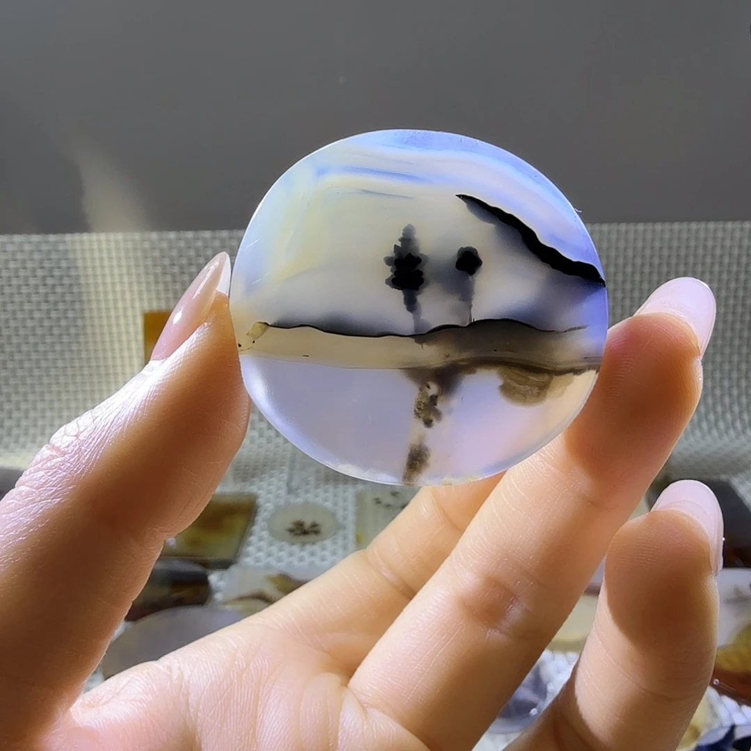 玛瑙/玉髓未镶嵌吊坠(不含链)45