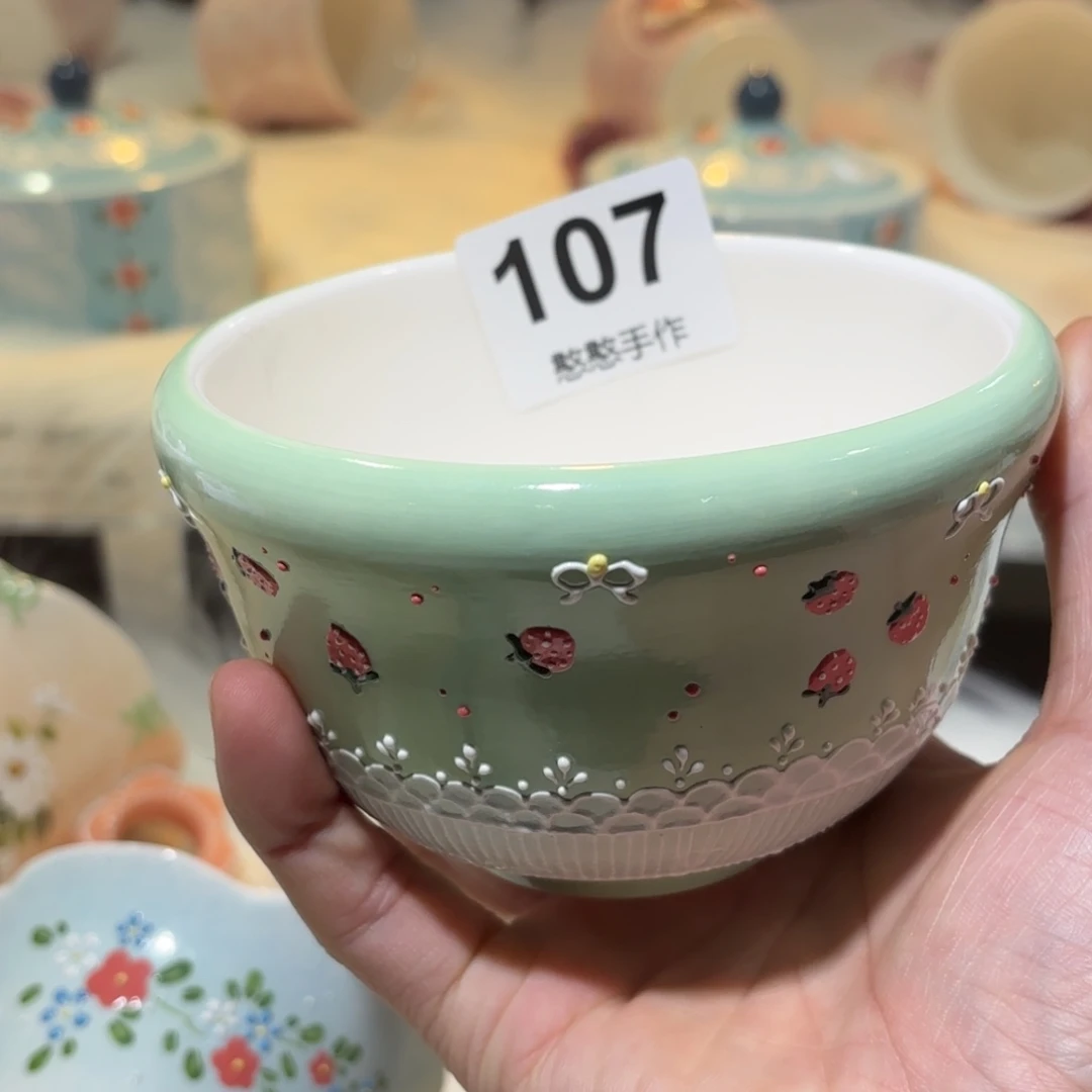 瓷片桔**子轻微手工痕迹犹犹豫豫鸭