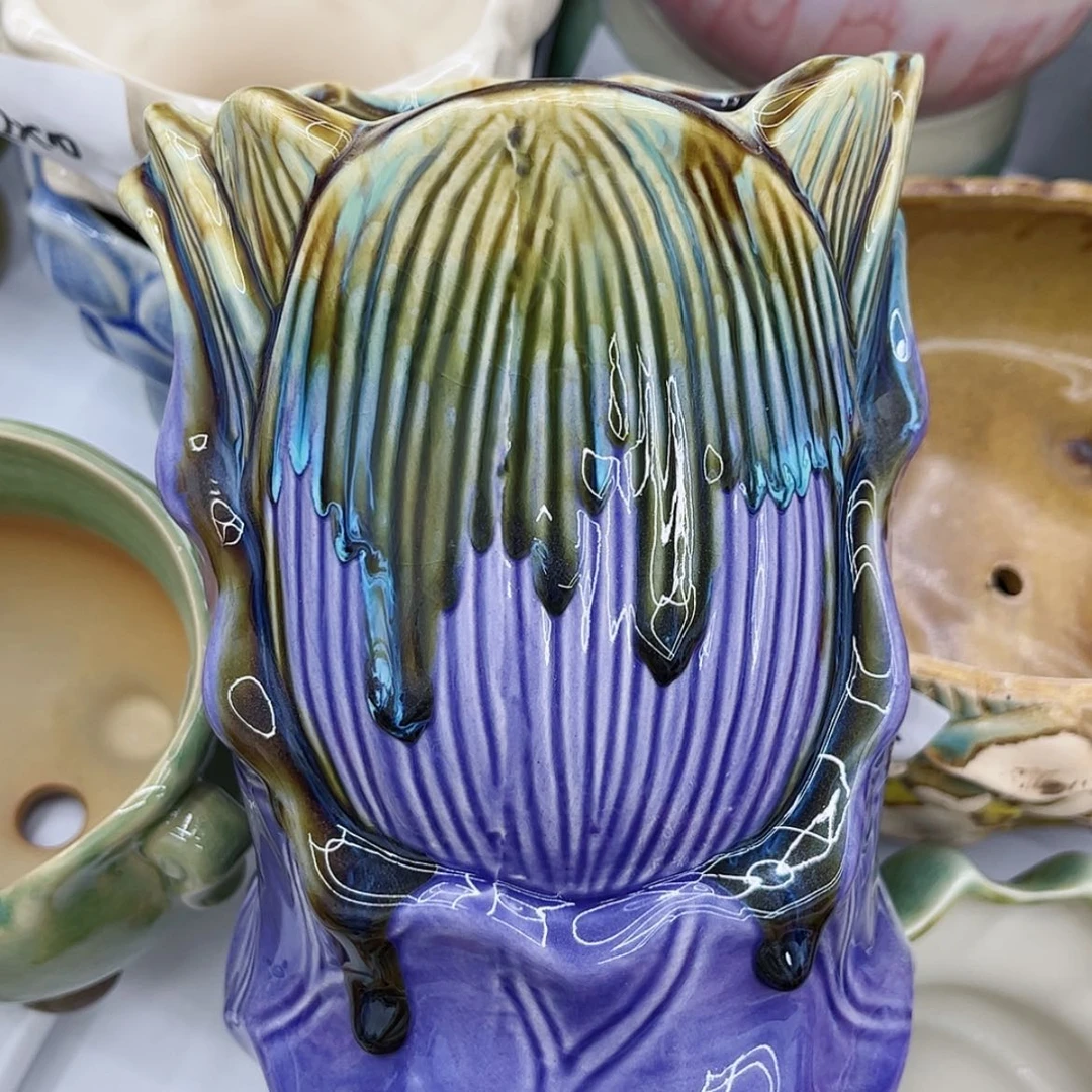 【闪购商品】陶瓷多肉绿植陶瓷花盆