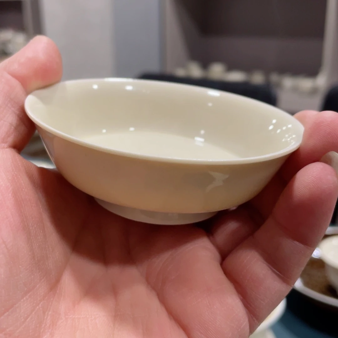 杯吴*马蹄薄胎单杯微瑕