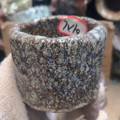 红陶粗陶花盆手工