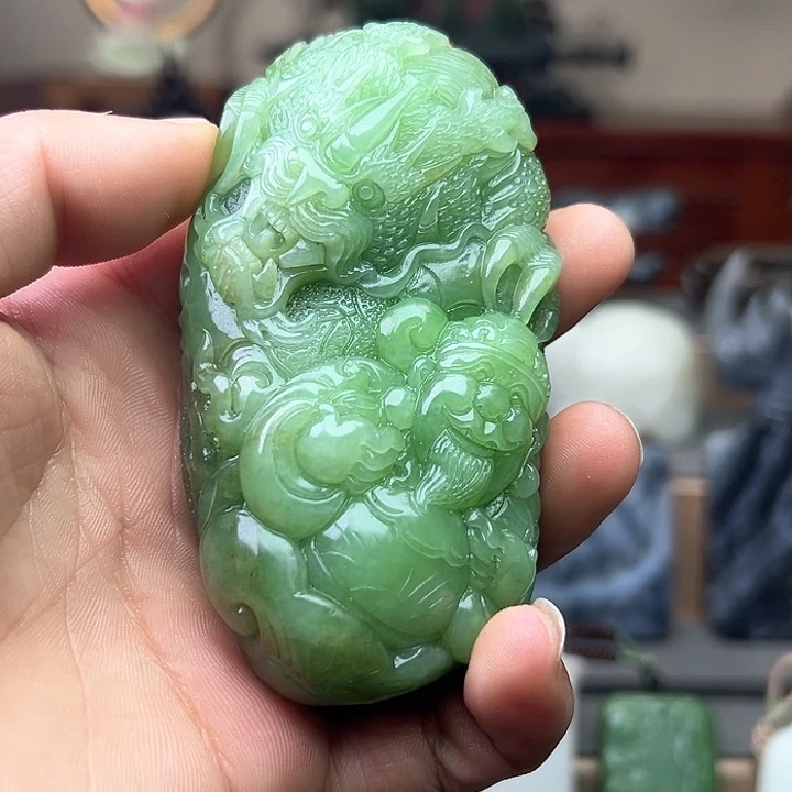 和田玉把件未镶嵌