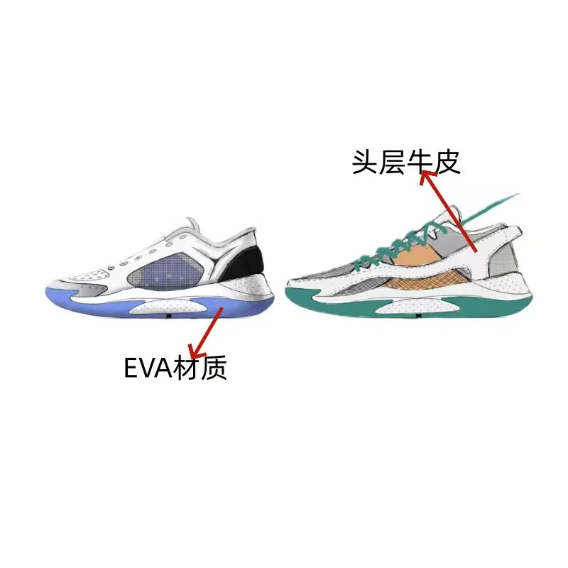 2025年时尚透气缓震低帮男耐磨篮球鞋设计图j005