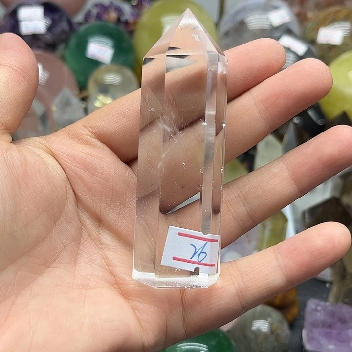 彬***g未镶嵌珠宝半成品水晶87克白水晶柱