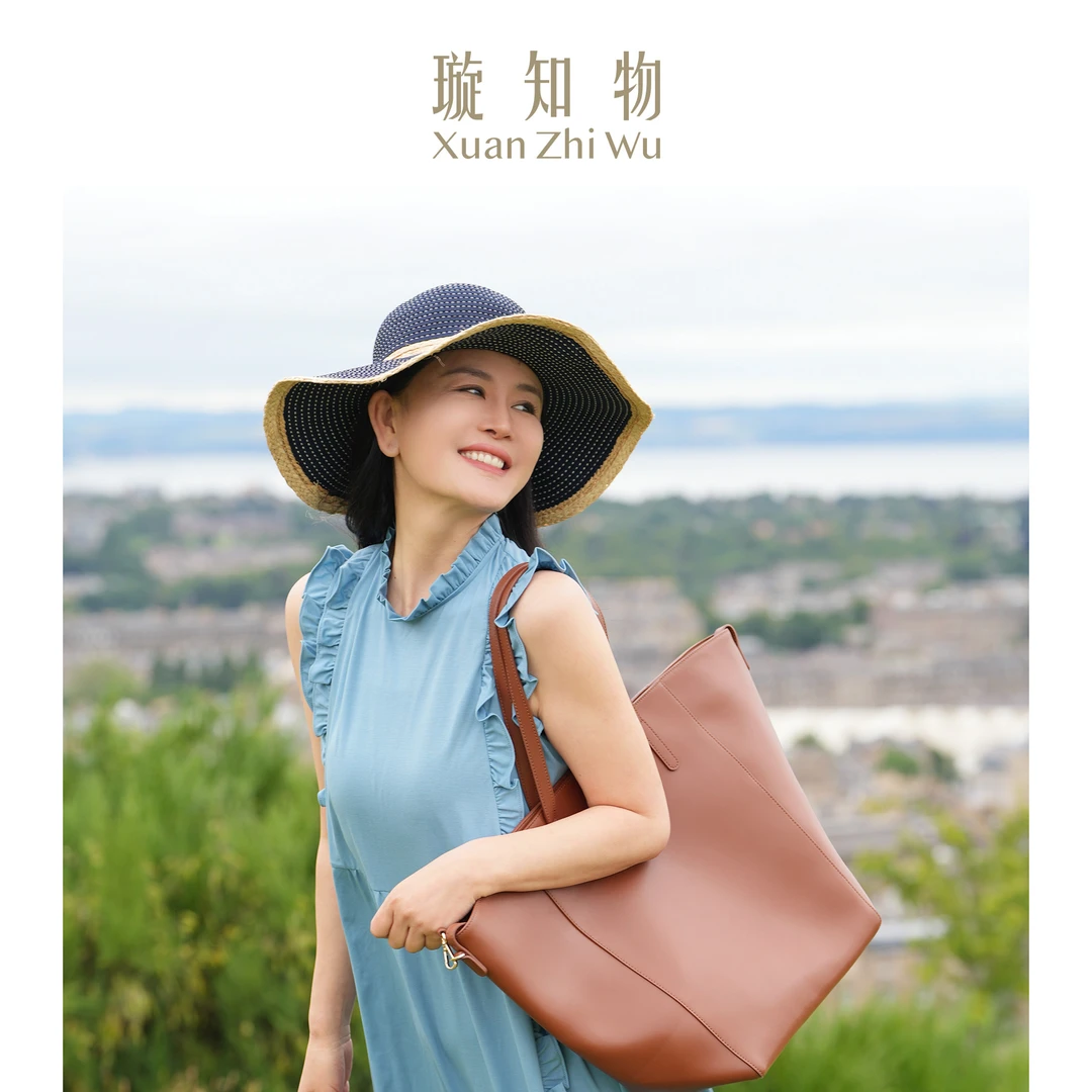 安妮果冻连衣裙 蓝色王璇原创设计