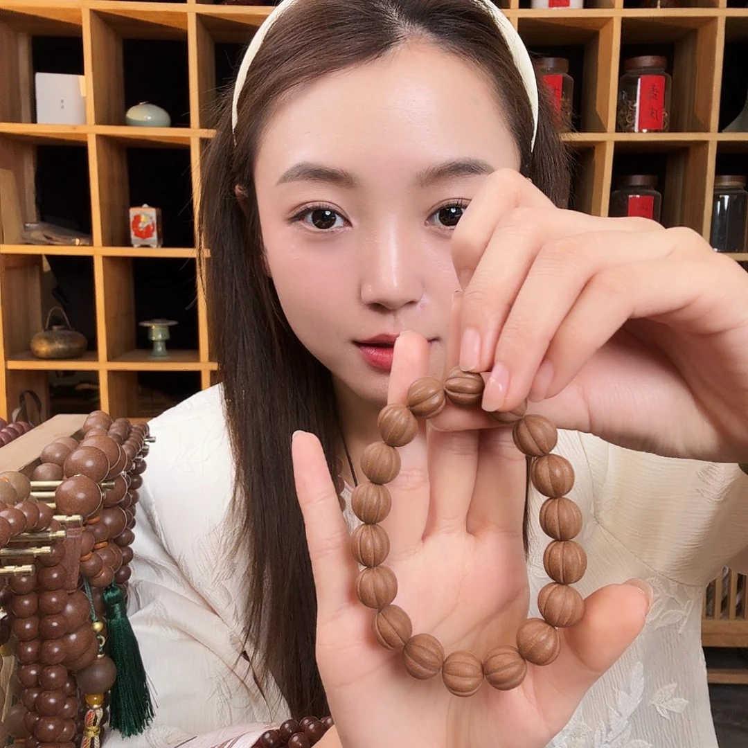 泥塑金桂木樨瓜珠1.2福利
