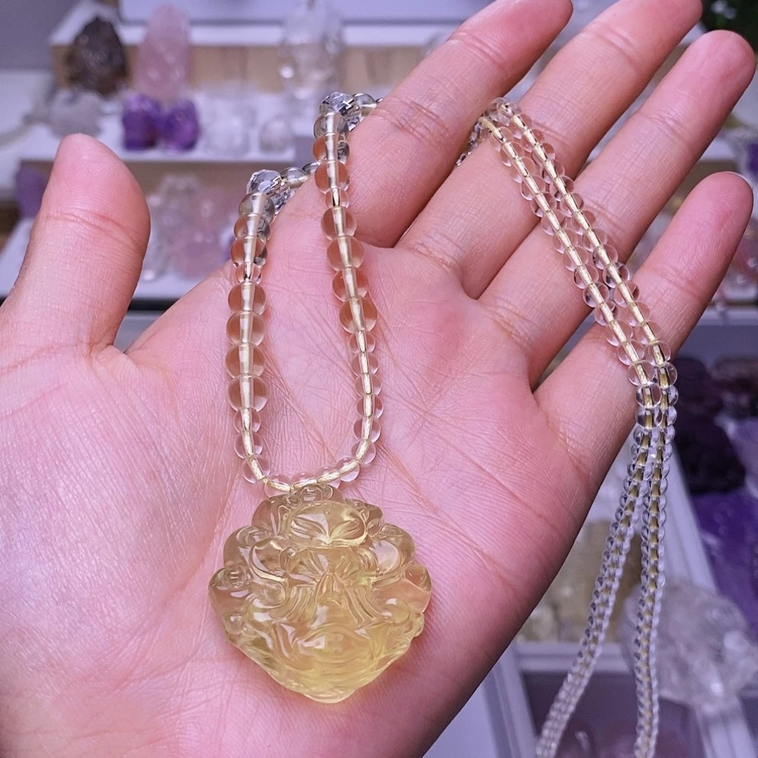 水晶颈饰未镶嵌小***-一套宠链