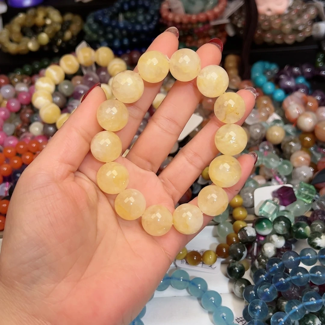 【闪购商品】烟晶手链银S925镶嵌C**d252