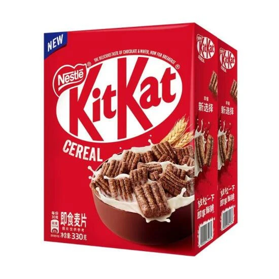 奇巧(KitKat) 波兰进口 即食麦片 330g*2冲泡饮品