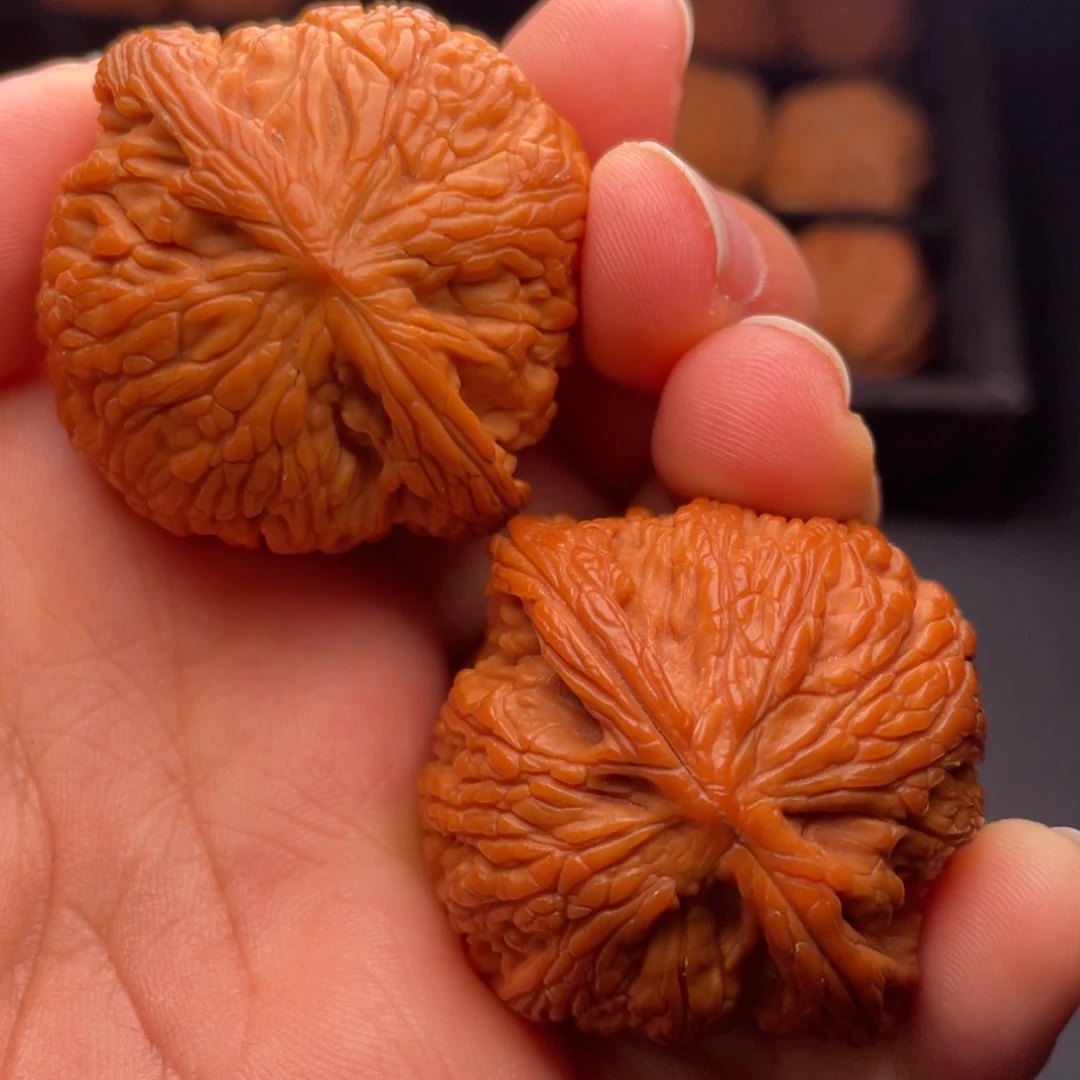 文玩核桃把件秦岭山脉