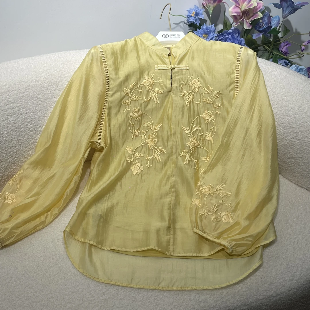 子母依新中式打底衫25238IWF2529