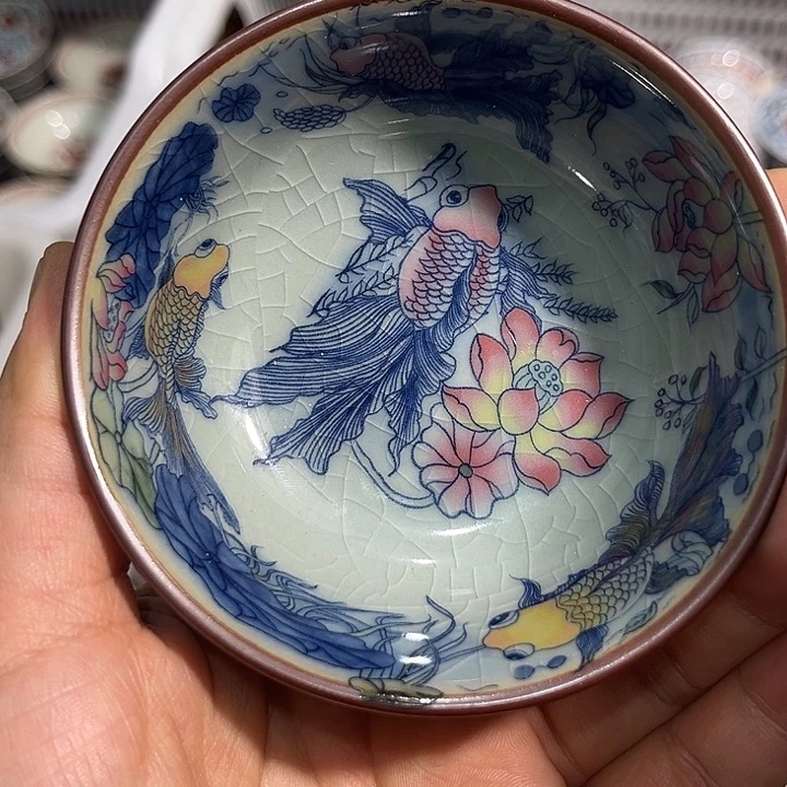 摆件陶景德镇陶瓷主人呢1234