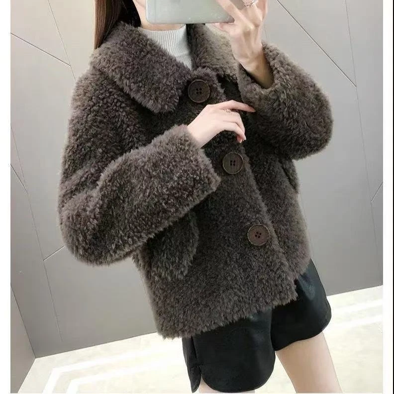 2025新款颗粒毛皮毛一体外衣（101—200）