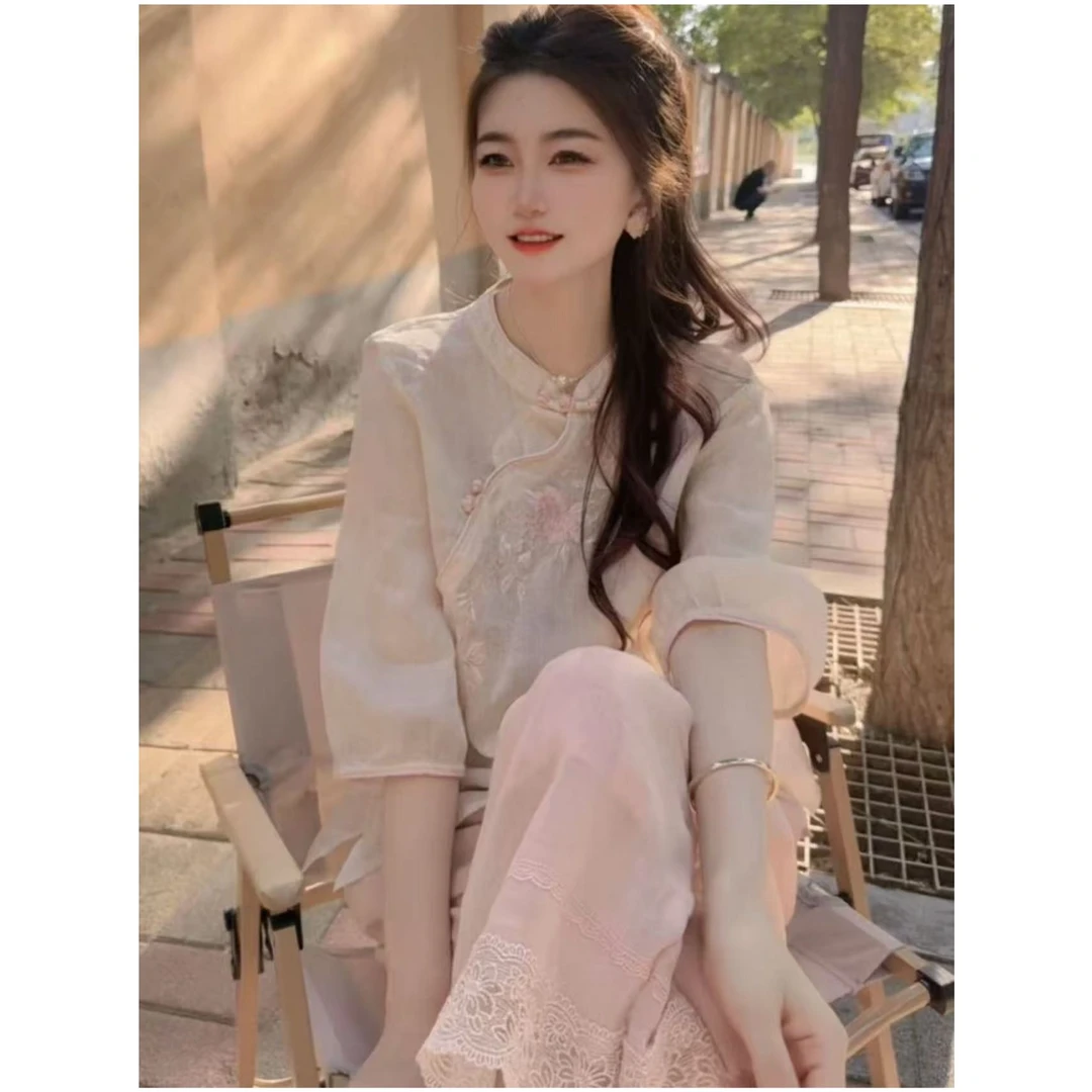 『国风佳人X』MYNS舒适简约潮流洋气衬衫7070