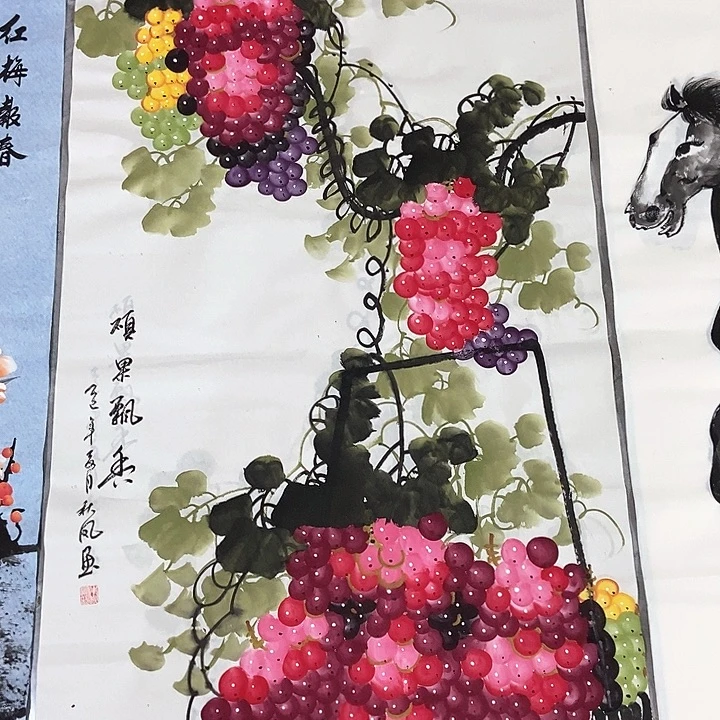 小周画廊的直播间