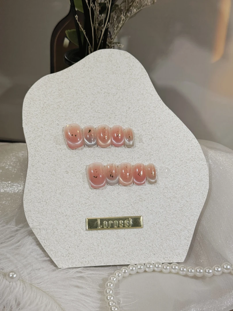 【金箔彩虹】MUYA纯手工穿戴甲