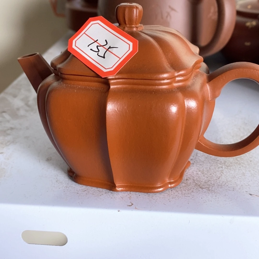 紫砂茶壶老***三原矿手工135