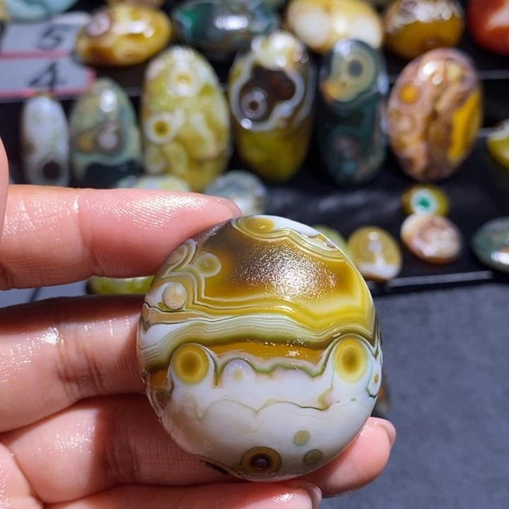 玛瑙/玉髓未镶嵌吊坠(不含链)65