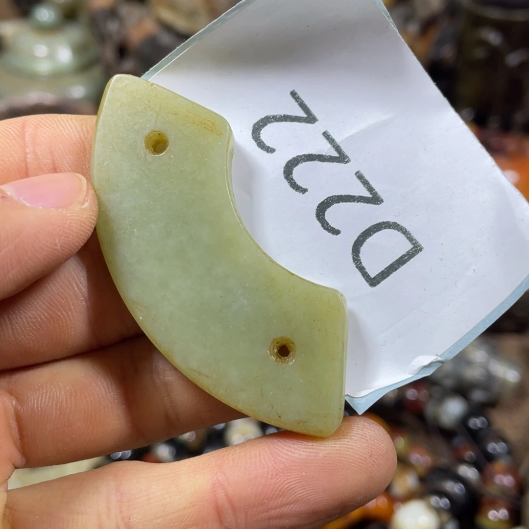 和田玉吊坠(不含链)未镶嵌