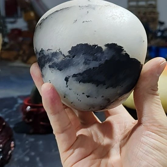 有机玻璃奇石摆件观赏石