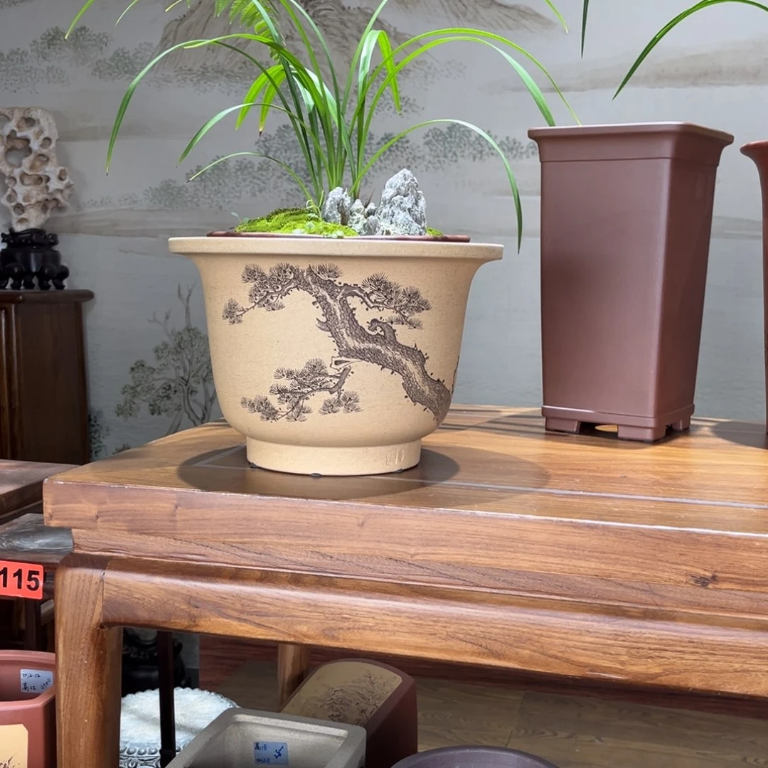 开播福利正宗高温手工花盆