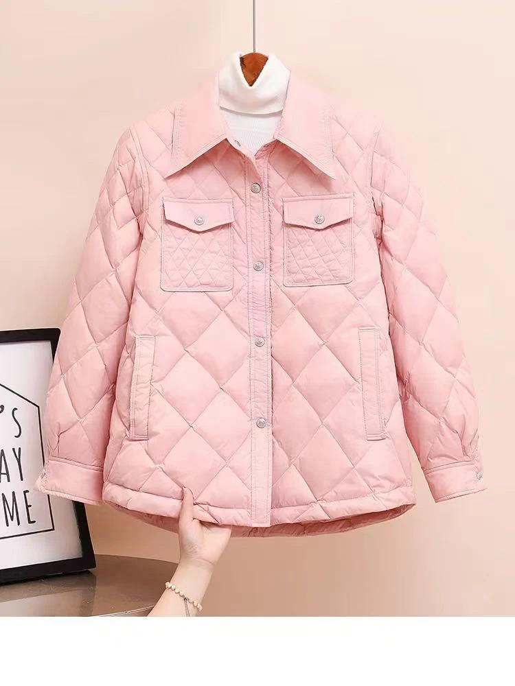 2076#春季时尚休闲轻薄款棉衣