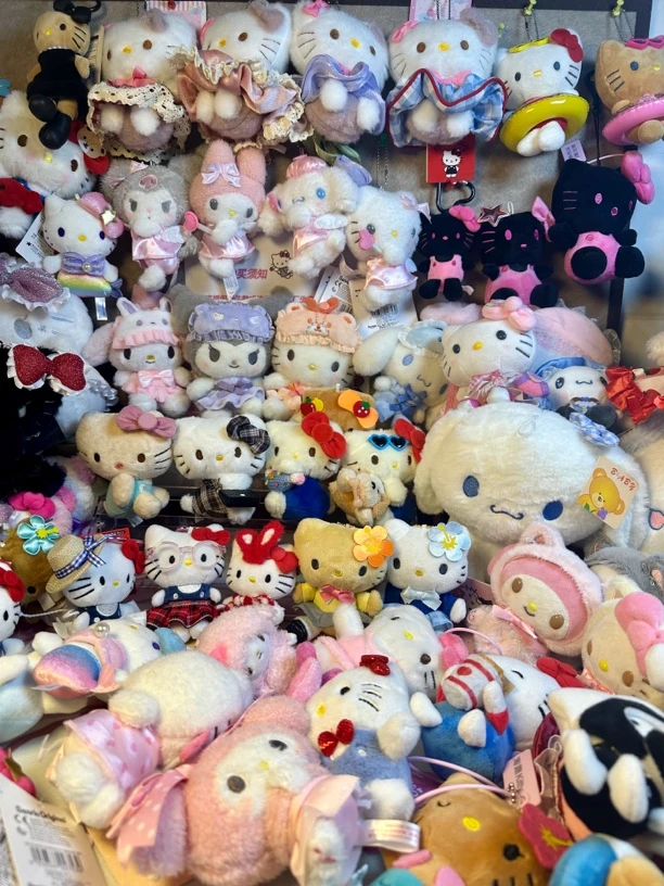 【淘跑kitty直播扣号专拍】卡通公仔包包装饰可爱hellokitty挂件