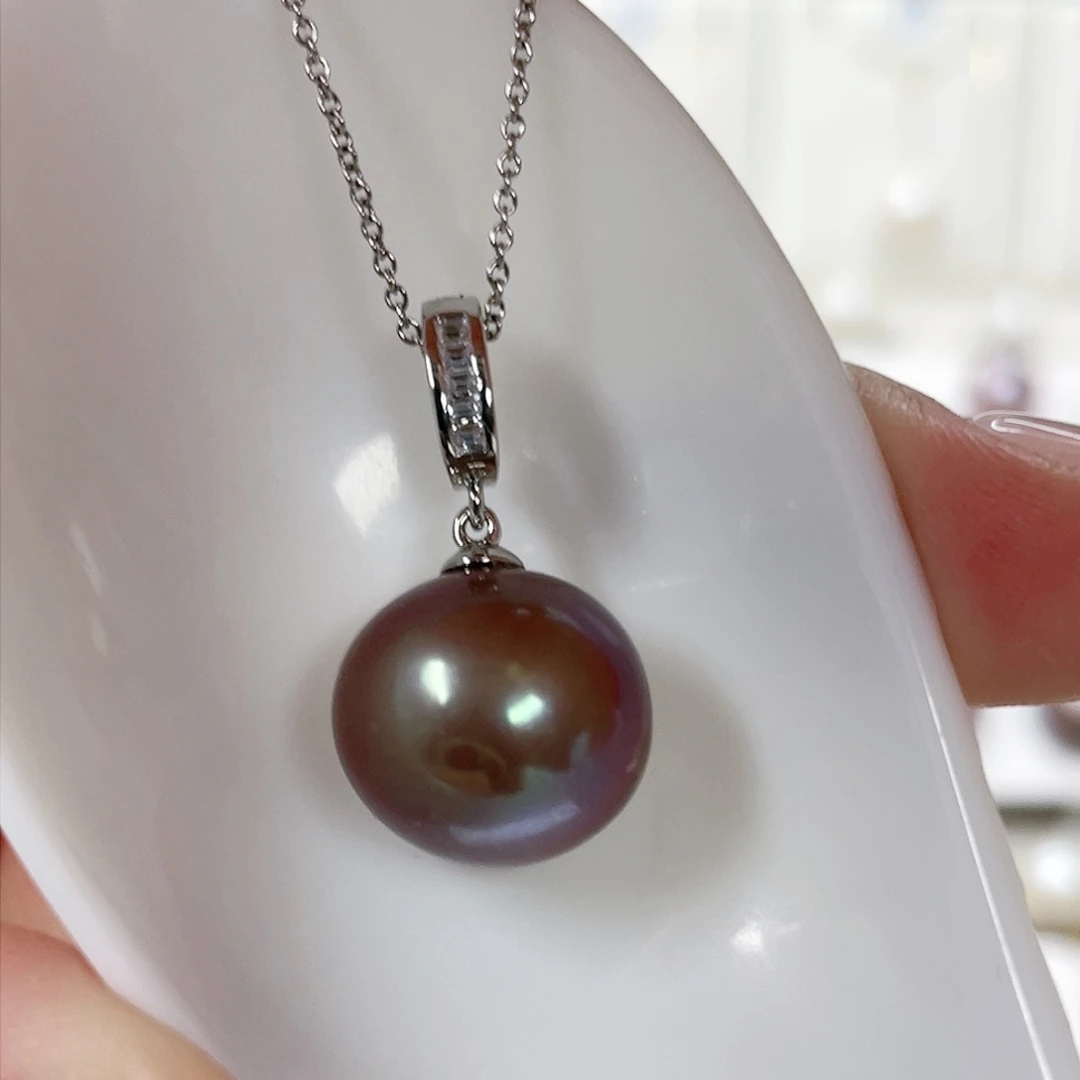 淡水珍珠吊坠(赠链)未镶嵌