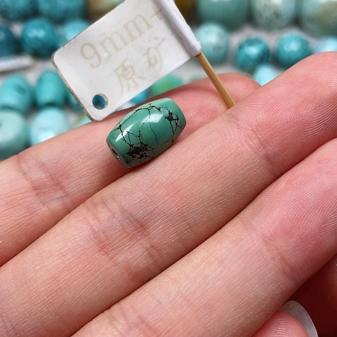 未镶嵌绿松石珠宝半成品