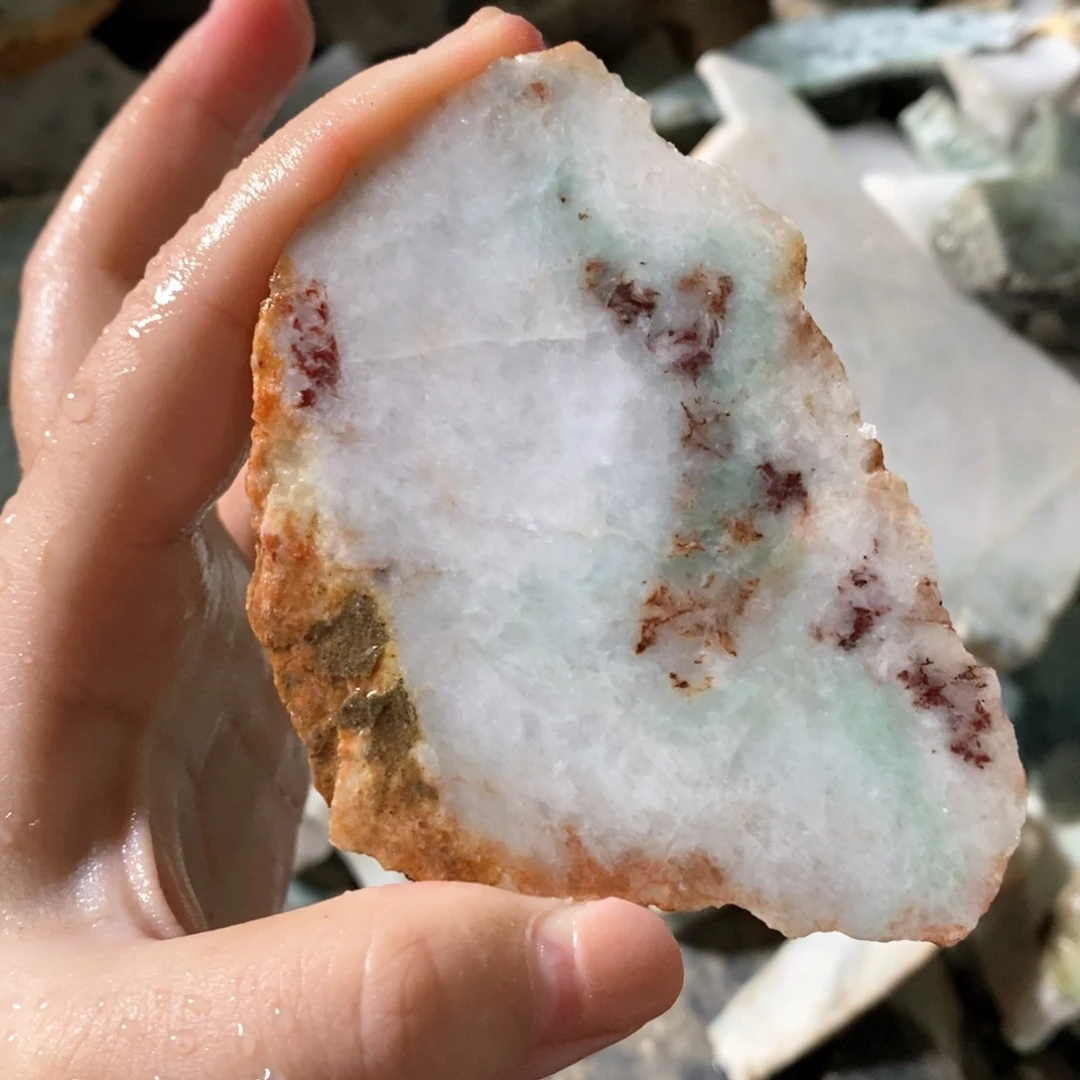 颈饰未镶嵌翡翠天然翡翠