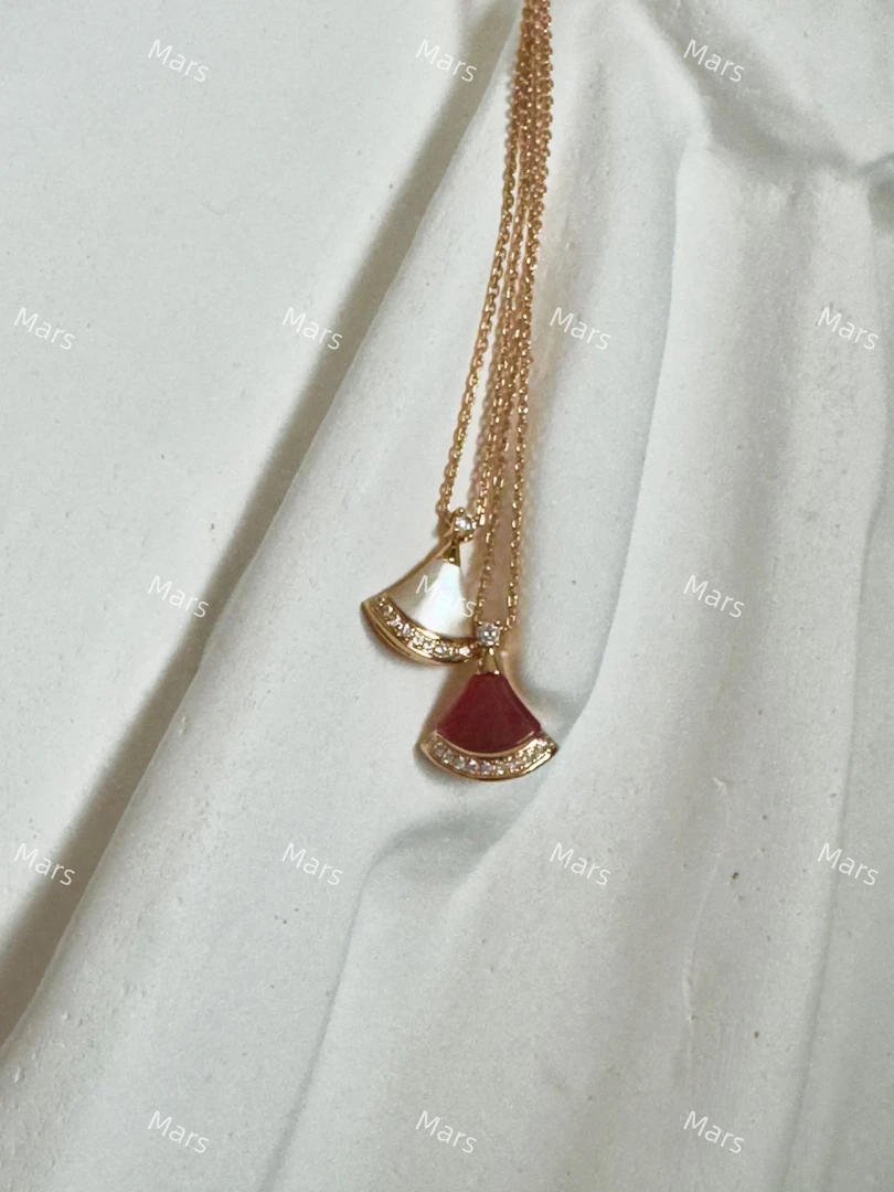 合金项链 MarsJewelry 小裙子 小扇子 项链