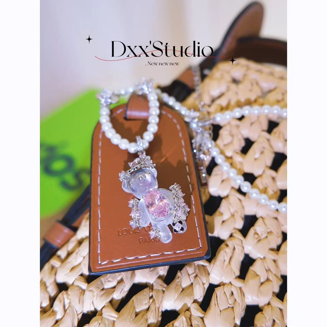 铜合金仿珍珠项链 小众设计百搭ins项链49467