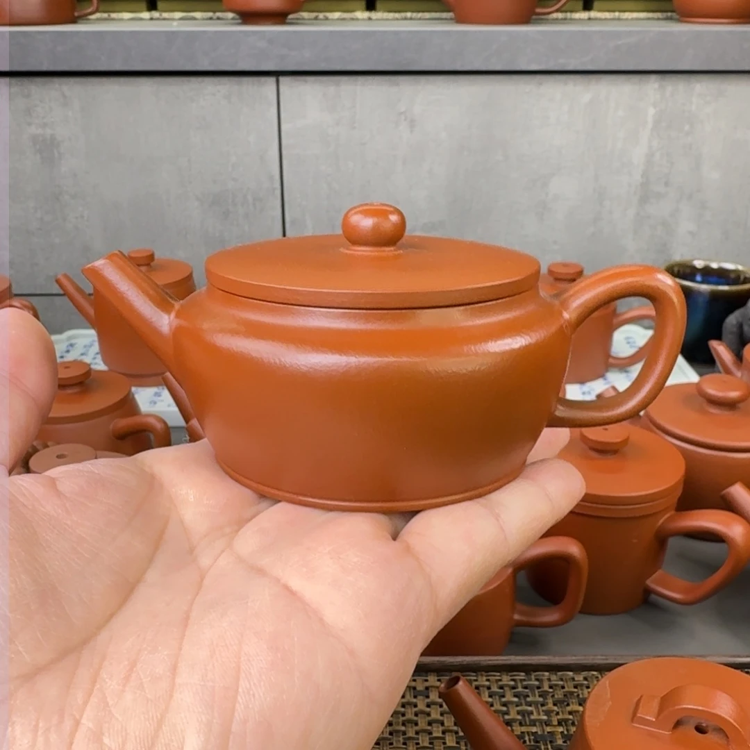 紫砂茶壶微瑕汉瓦