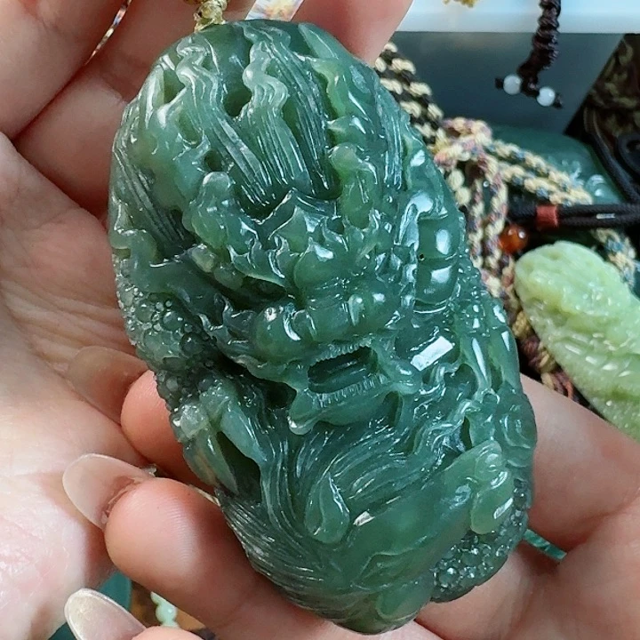 和田玉把件未镶嵌