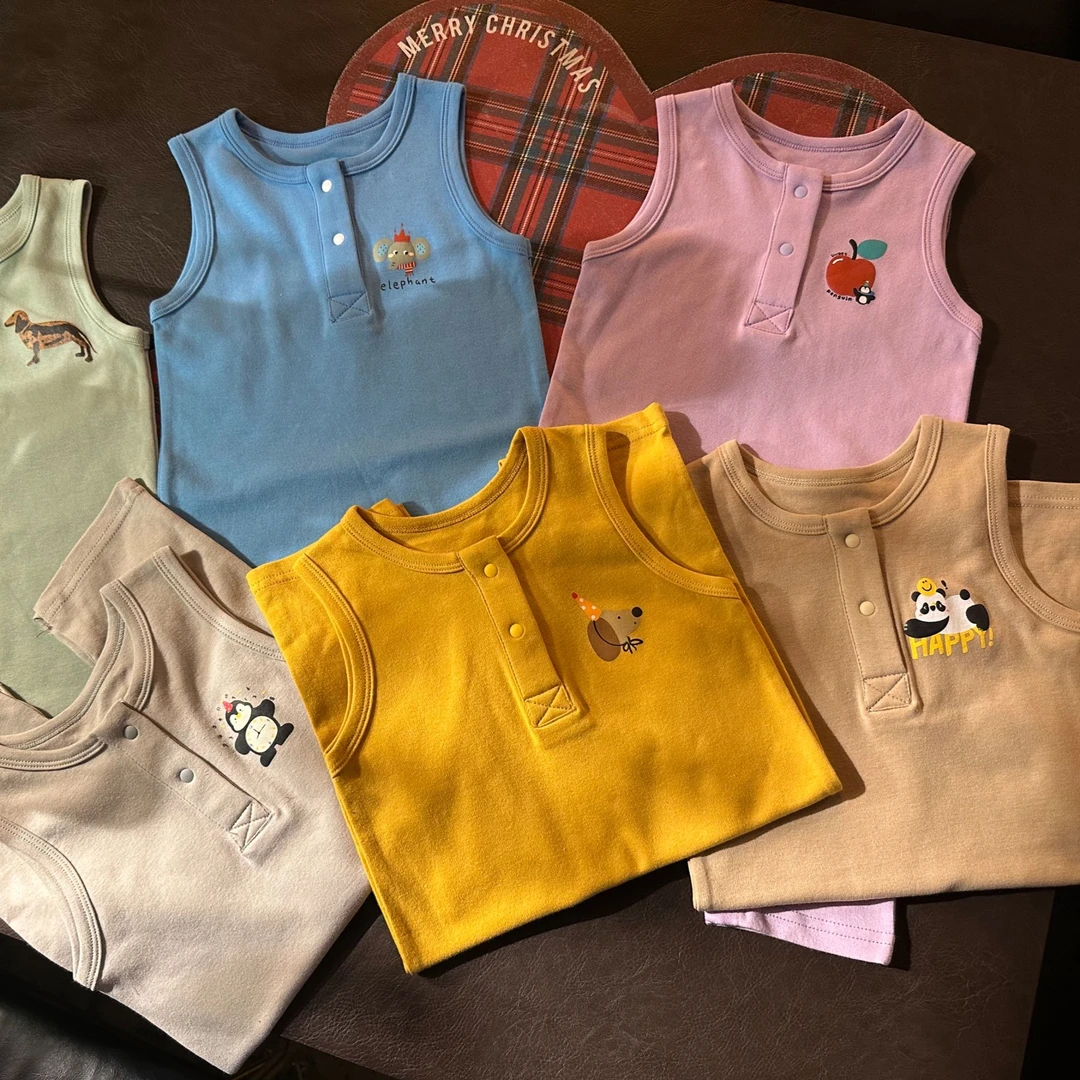 可爱的满印骑马短袖爬服