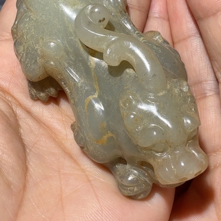 和田玉未镶嵌颈饰半*度