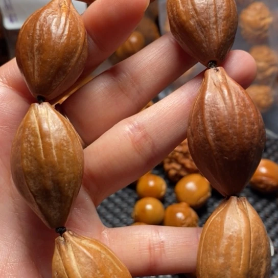 橄榄核吊坠四花素核