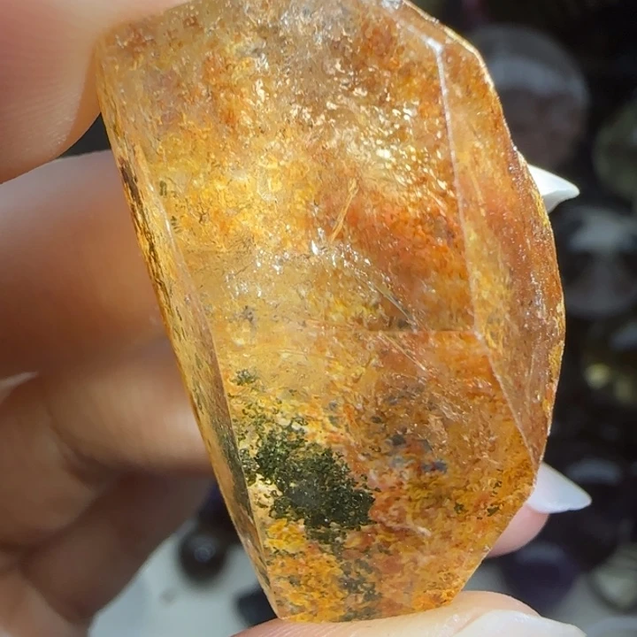 水晶未镶嵌摆件b035