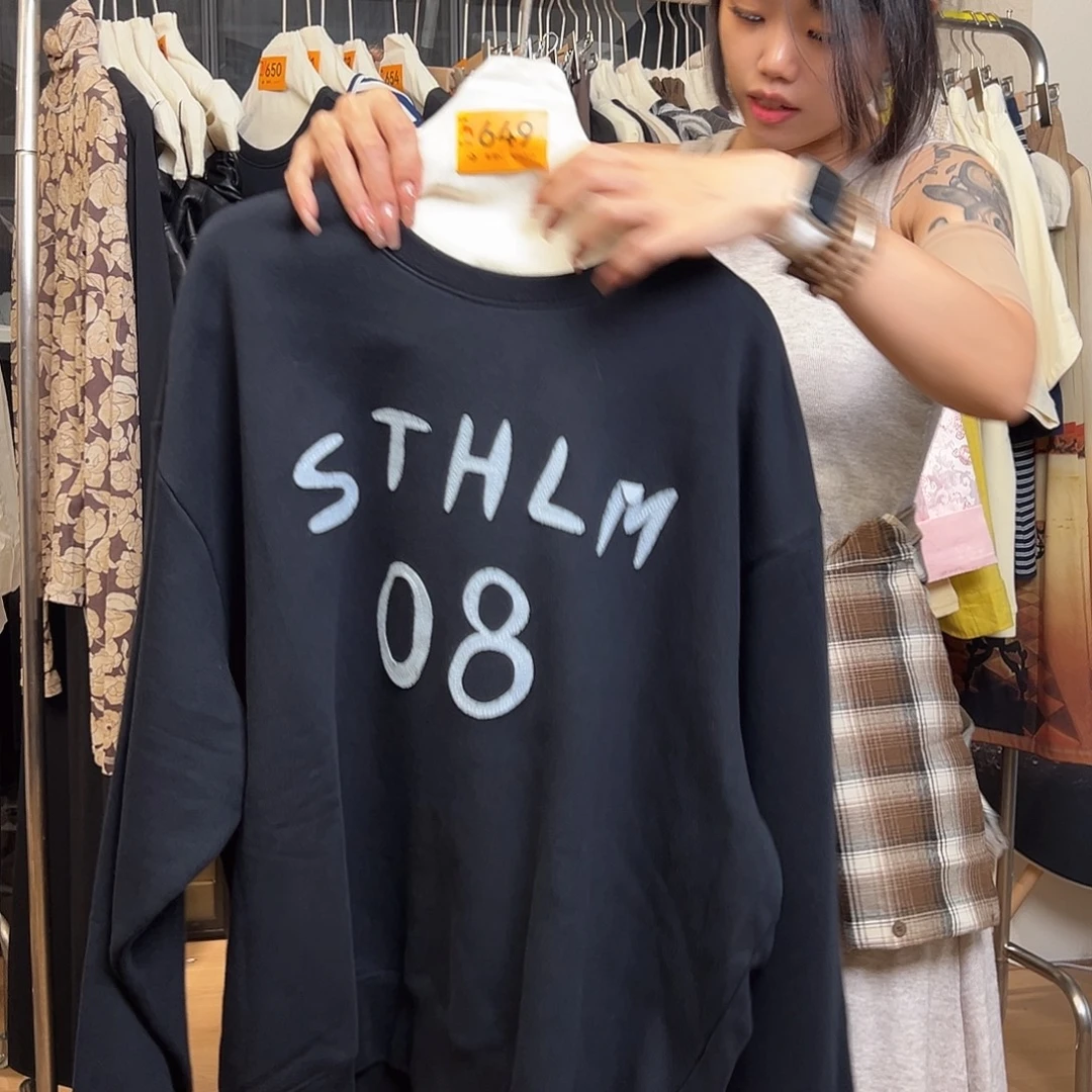 649/M码a加绒卫衣