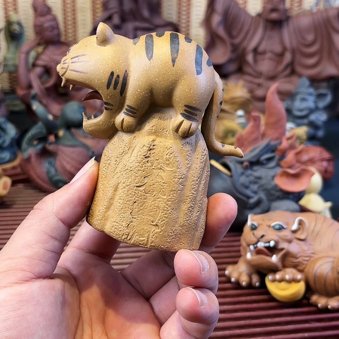 茶杯紫砂高端紫砂茶宠