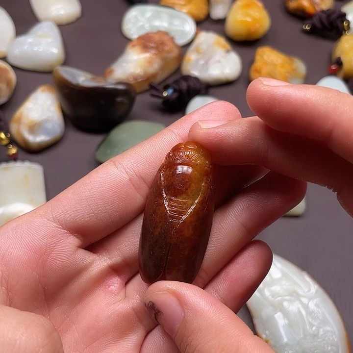 和田玉银S925镶嵌颈饰