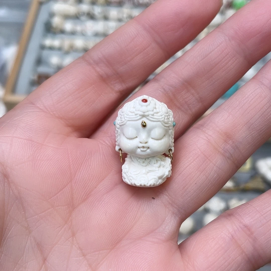 猛犸象牙手串/手链/手镯福利大度母