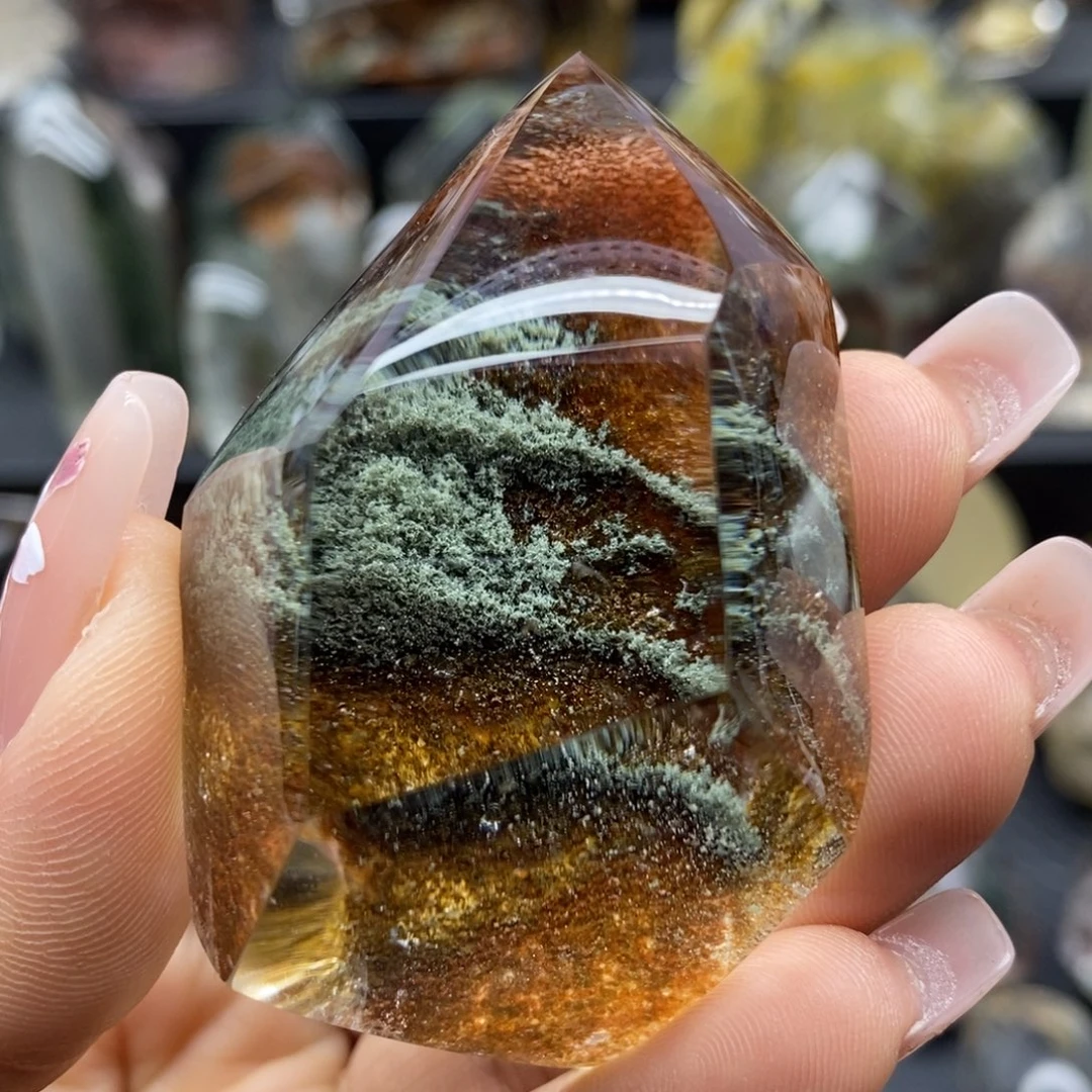 水晶未镶嵌珠宝半成品