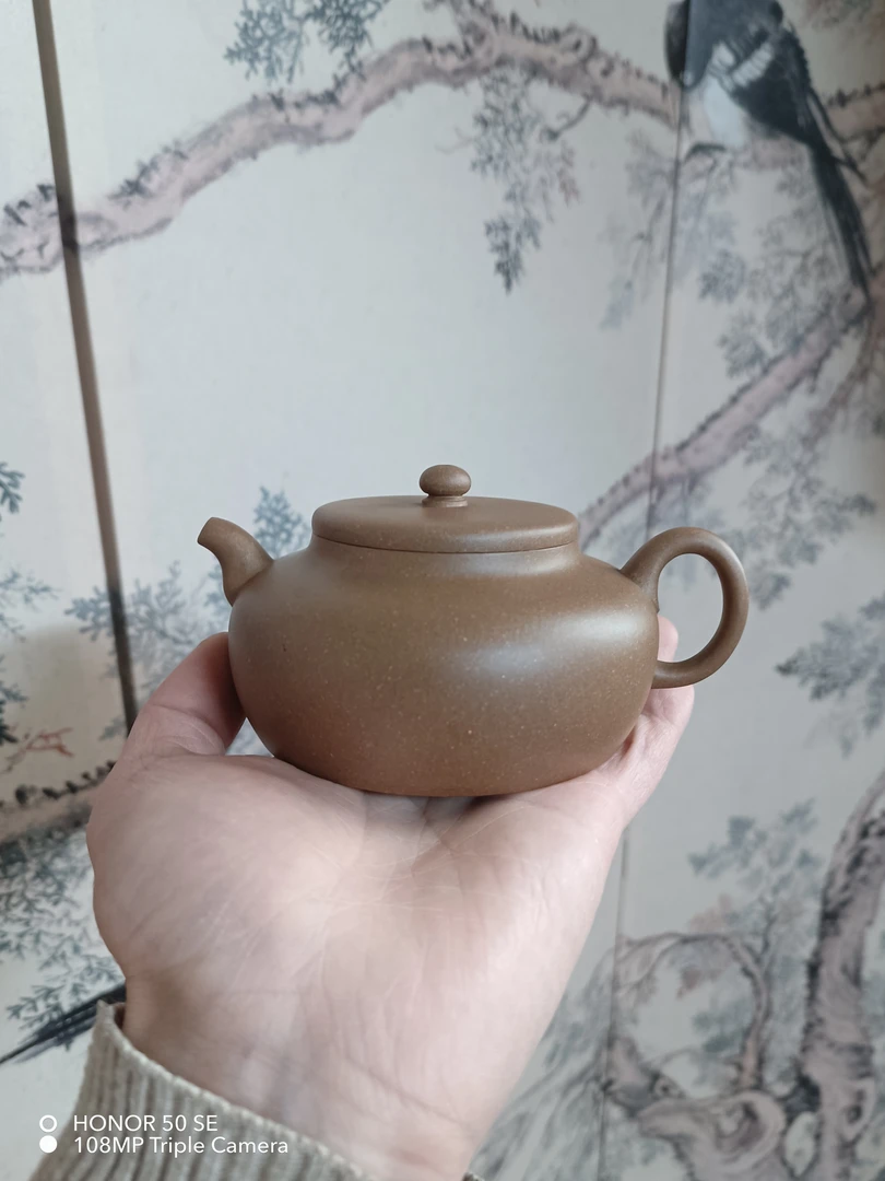 御器紫砂 澄心壶 降坡泥 260ml 宜兴紫砂传承经典