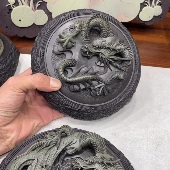 患***！易砚老坑玉带石砚台砚台