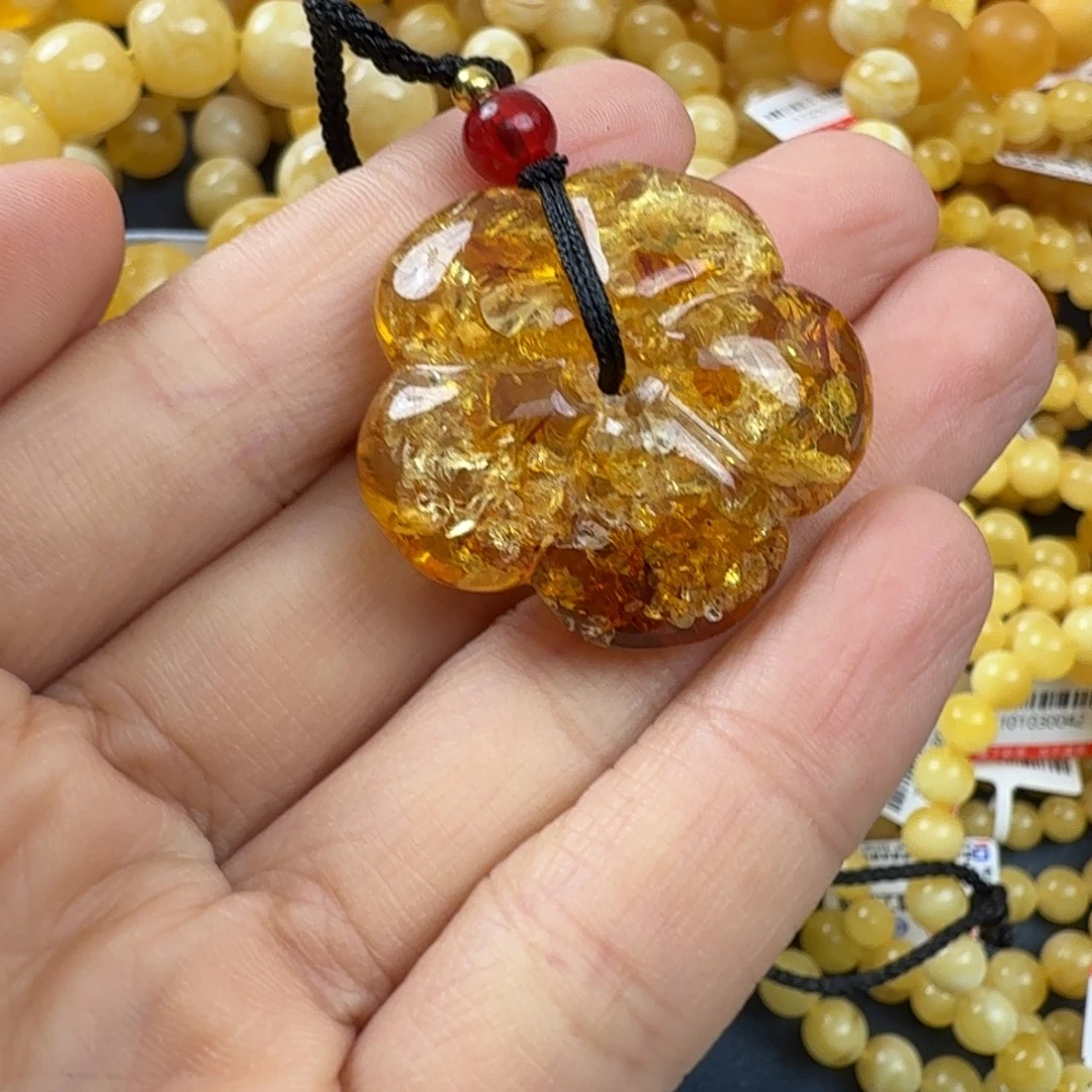 琥珀未镶嵌珠宝奇石