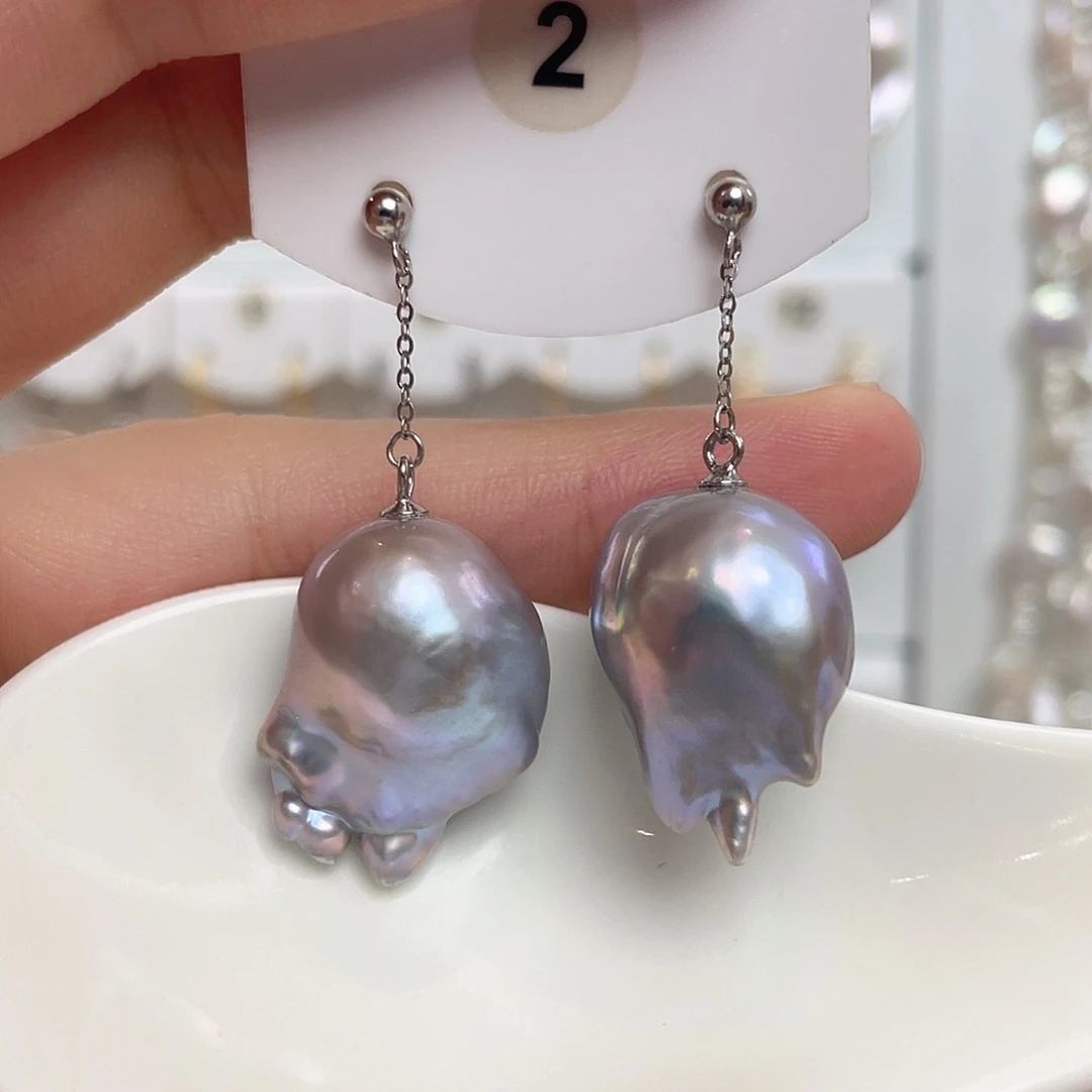 ****u未镶嵌淡水珍珠天然淡水珍珠巴洛克