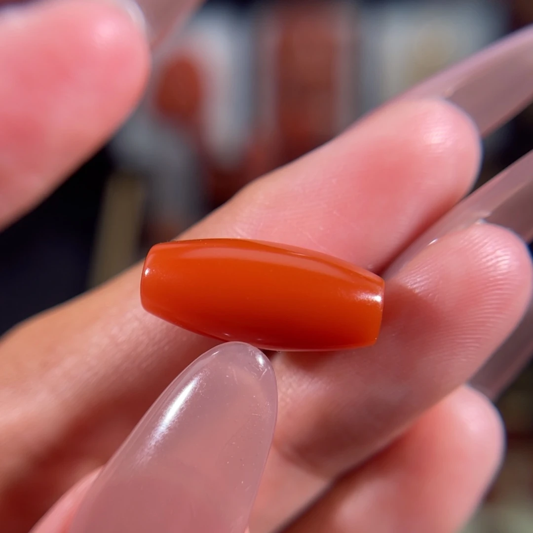 南红玛瑙未镶嵌勒子18.3*8.3